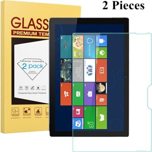 2 Pcs/Package For Microsoft Surface Pro 6 12.3'' (2018) Tempered Glass Screen Protector Cover for Surface Pro 4/Pro 5 Film Guard