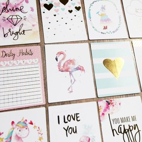 20pcs Love Y Colorful Cardstock Die Cuts for Scrapbooking Happy Planner/Card Making/Journaling Project DIY C042