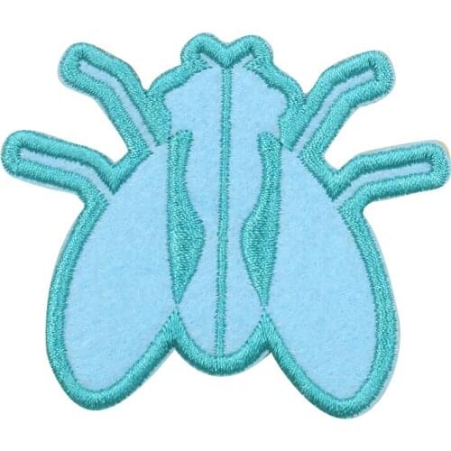 5PCS Ladybug DIY Patches Cute Animals Applique Clothes Iron on Embroidery Patches for Clothing Shirt Apparel Fabric Accessories