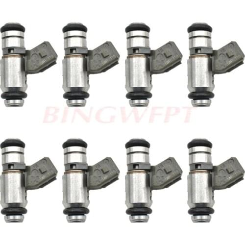 8pieces New Petrol Fuel Injectors IWP119 2N1U9F593KA 1149646 IWP-119 2N1U-9F593-KA 1-149-646 For FORD Fiesta Ka 1.3 / 1.3 i