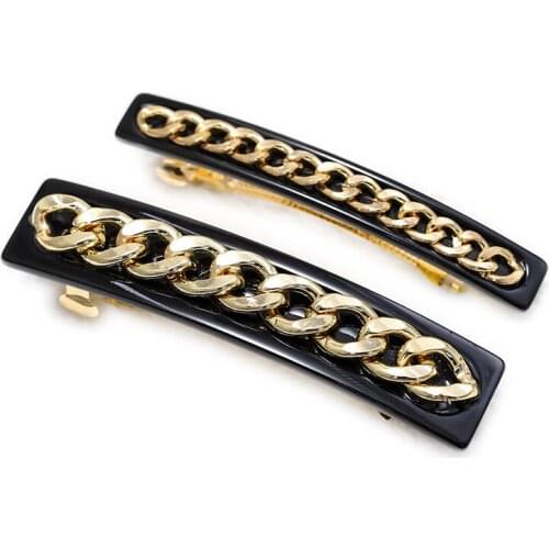 Korean hair accessories jewelry for women acrylic hairpin clips girl head clip metal hairclip hair accessories headwear tutorial