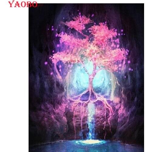 Diamond painting Tree of Life Diamond embroidery Diy diamond square/Round drill rhinestone pasted Crafts Needlework home decor