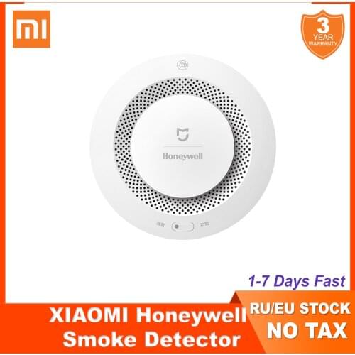 Xiaomi Mijia Honeywell Fire Alarm Smoke Sensor Gas Detector Work With Xiaomi Gateway 2 Smart Home Security Mi Home APP Control