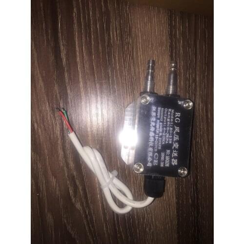 Pressure transmitter differential sensor 4-20mA Two-wire current output fan duct vacuum furnace