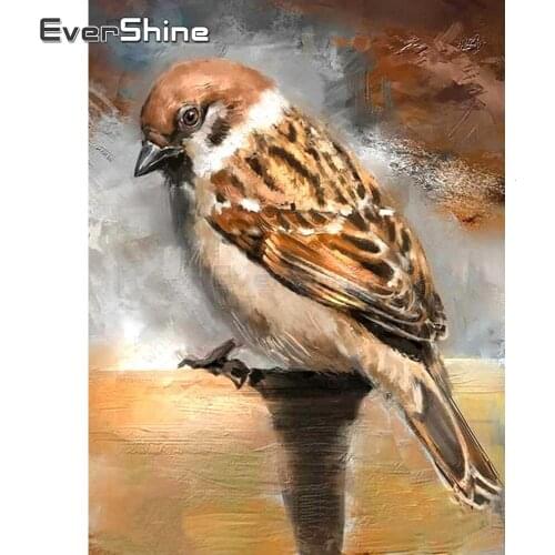 EverShine New Arrivals Diamond Painting Bird Cross Stitch Diamond Embroidery Animals Sale Handwork Rhinestones Art Wall Decor