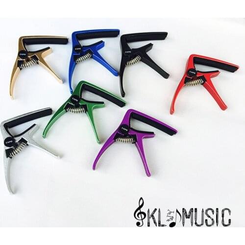 Guitar Capo With Quality Steel Spring for Acoustic and Guitar Guitarra Accessories, Metal material