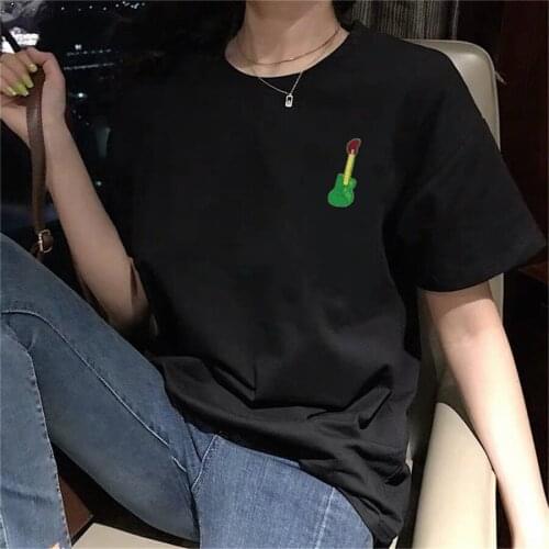 Maxsin 10 Pc/lot High Quality Embroidery Color Guitar Stickers Clothes Patches Iron On Dress Jeans Decoration Applique DIY