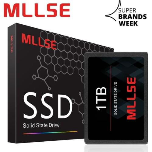 MLLSE High Quality SSD 128GB 256GB 512GB 1TB 2.5'' SATA III SSD TLC 500MB/S Internal Hard disk drive for Laptop Desktop Server