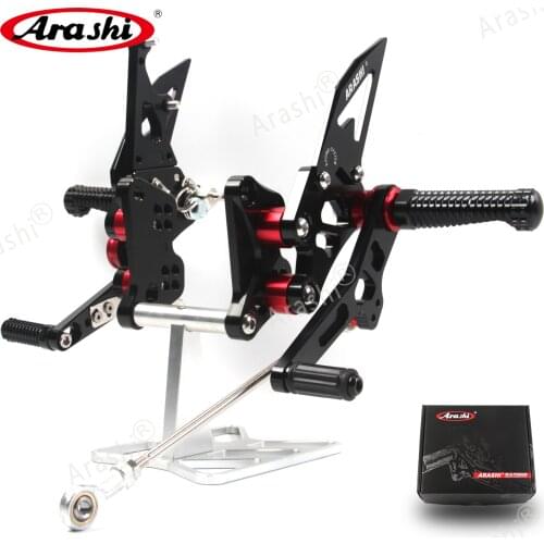 Arashi Motorcycle Rider Footrest For SUZUKI HAYABUSA GSXR1300 1999 - 2007 CNC Adjustable Foot Pegs GSX1300R GSX-R GSXR 1300