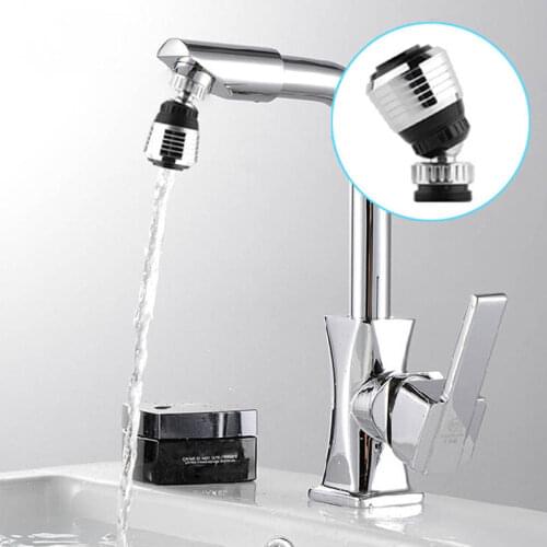 360 Degree Rotary Swivel Faucet Nozzle Anti-splash Water Filter Adapter Shower Head Bubbler Saver Tap Bathroom Kitchen Tools U3