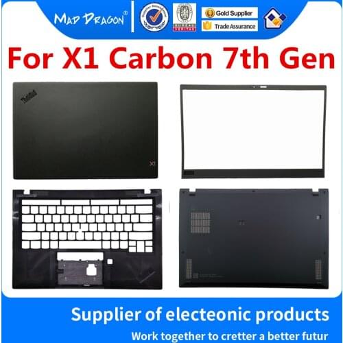 New Original Lower Bottom Base Case Cover For Lenovo Thinkpad X1 Carbon 7th Gen AM1A1000410 SG10U59621 AM1A1000100 SM10Q99147