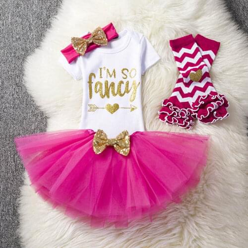 Baby Girl 1st Birthday Outfit Baby Clothing Brand Baby Clothes Dresses Toddler Girl Baptism Tutu Clothes One Year Bebes Roupas