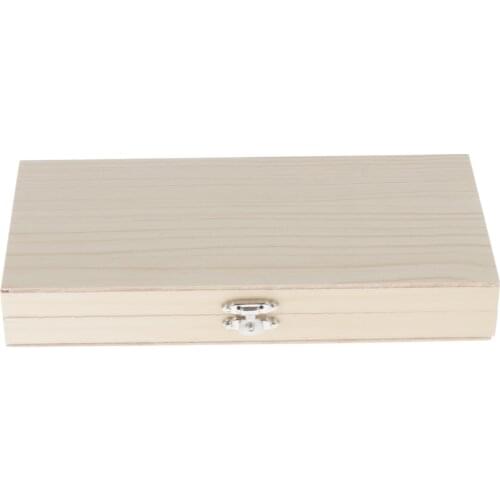 Prepared Microscope Slides Box for 50 Pcs Insects Specimens, Kids Students