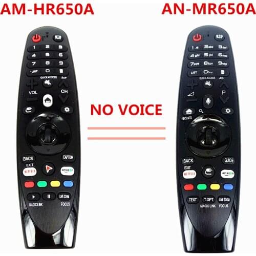New Replacement AM-HR650A For LG Smart TV AN-MR650A UJ63 Series 49UK6200 55UK6200 43UJ634V 55UJ620Y 2017 Smart TV Magic Remote