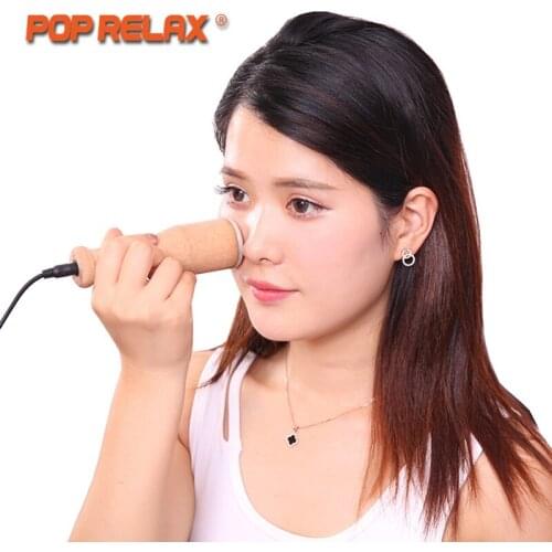 POP RELAX Real Jade Heating Roller Moxa Facial Beauty Skincare Device Remove Nasolabial Folds Wrinkles Health Care Face Massage