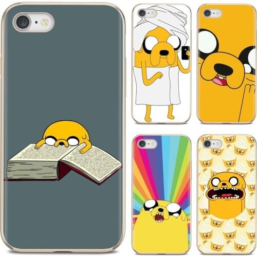 Silicone Phone Case For Samsung Galaxy Note 3 4 5 8 9 S3 S4 S5 Mini S6 S7 Edge S8 S9 S10 Plus jake Finn dog adventure time