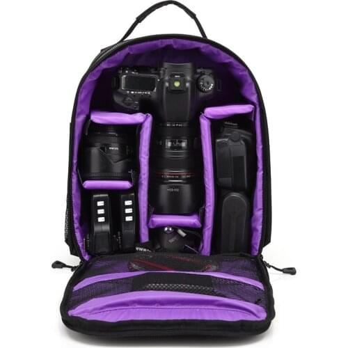 DSLR Camera Bag Photo Backpack Multi-Functional Waterproof Shoulders Video Case For Nikon Canon Sony DSLR Mochila Fotografia Bag