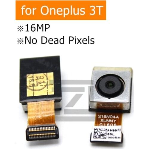 Test QC for Oneplus 3T Back Camera Big Camera Module Flex Cable 16MPX for Oneplus 3T Main Camera Assembly Replacement Parts
