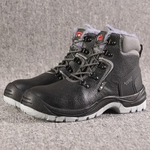 Winter Outdoor hiking hunting boots men genuine leather waterproof anti-slip thermolite wool trekking working boots for-30C