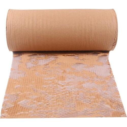 1 Rolls Packaging Paper 14.9 inch X 164' Honeycomb Cushioning Wrap Perforated-Packing Honeycomb for Packing & Moving