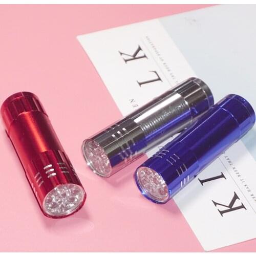 1 Pcs Epoxy UV Resin Flashlight For UV Cure Adhesive Glue DIY Jewelry Light Lamp Equipments Tool