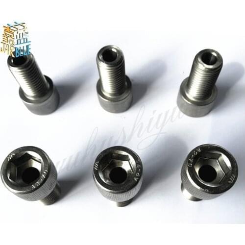 2pcs M4 M5 M6 Stainless Steel Allen Hollow Head Screws Lamp With Hole Screw Hex Bolts 6mm-20mm Length