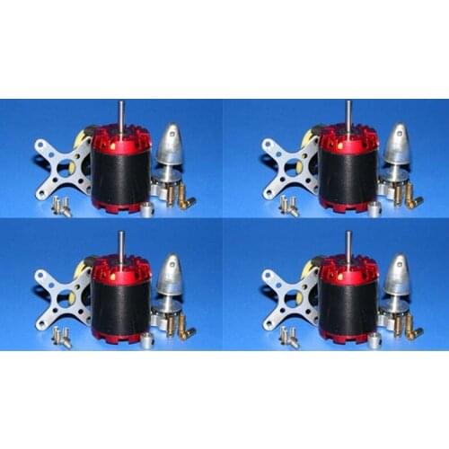 4X EMP N3536/2814 1000KV Motor 470W 4mm for ATG 500 550 600 650 Quad/Hexa-copter