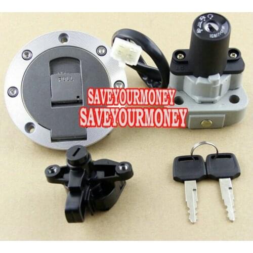 Free shipping motorcycle accessories Fuel Gas Cap Key full Set Ignition Switch Lock For YAMAHA XJR400 XJR1200 XJR1300 FZ400