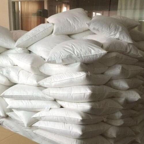 FORMTHEO Five Star Hotel Square Pillow 100% Goose Down Pillows Sofa Cushion Pillow 40*40 50*50cm