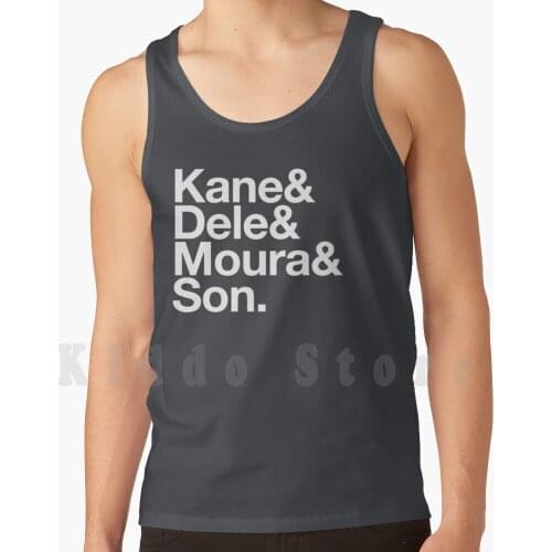 Spurs List Update Tank Tops Vest Sleeveless Soccer Spurs Football Epl Alli Bpl Coys England Son Heung Min Dele Dele Alli