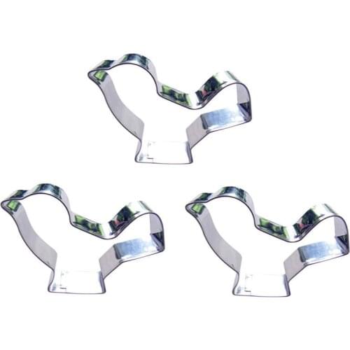 Mini Bird shape 3 piece biscuit cutting molds, baking tools, cake decorating soft candy tools