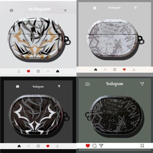 Fashion Silicone Bluetooth Earphone Case for Huawei Freebuds Pro Luxury Silicone IMD Protection Cover Funda for Freebuds 3