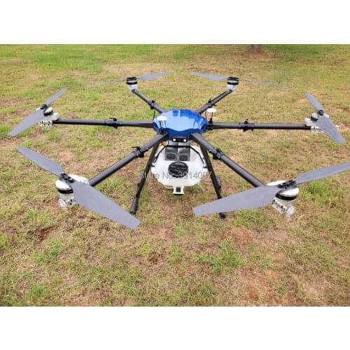 NEW SA630 30L agricultural spray drone frame six axis 1850mm 30kg water tank with hobb ywing 14S X9 power system kit