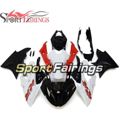 New Complete ABS Plastic Injection Mortorbike Fairings Bodyworks For BMW S1000RR 2017 2018 17 18 Red White Carenes Hulls Covers