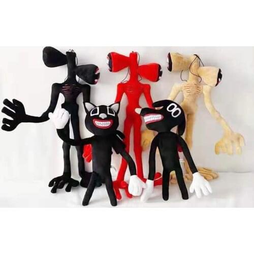 Hot Game Siren Head Plush Toy Cartoon Cat&Dog Soft Stuffed Animals Plushie Toys Horror Figures Peluches Dolls Gifts for Boys