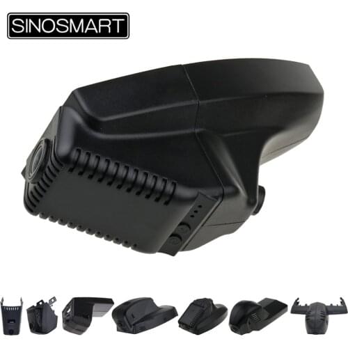 SINOSMART Novatek 96672 Wifi DVR for BMW 3 4 5 7 Series X1 X3 X4 F10 530GT 528 2010 to 2015 Control by App SONY IMX323