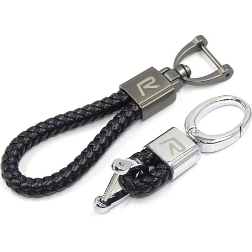 High quanlity keychain FOR Volvo RDESIGN R DESIGN Keyring for Volvo V70 XC60 S60 V60 V40 XC90 keychain Car accessories