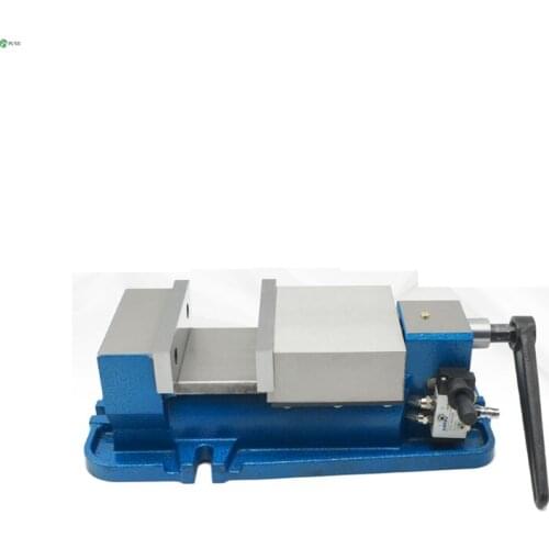 High precision 6 inch pneumatic vise quick clamp milling machine angle solid vise quick action pneumatic flat nose pliers CNC he