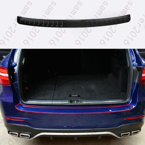 Rear Truck Protector Black Steel Cover Trim For Mercedes-Benz GLC Class X205 16