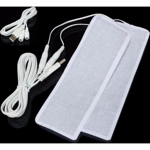 1 Pair 5V USB Electric Insole Heating Element Mat Pads Foot Knee Warmers Heat Film Heater Electric Instrument Parts