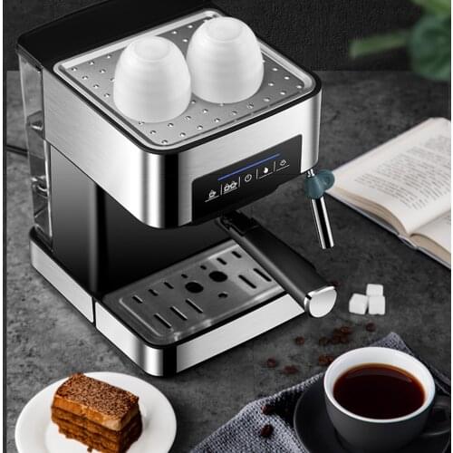 1.5L Italian Espresso Coffee Maker Electric Coffee Machine Cappuccino Milk Frothers Foamer High Pressure Steam 20BAR 220V