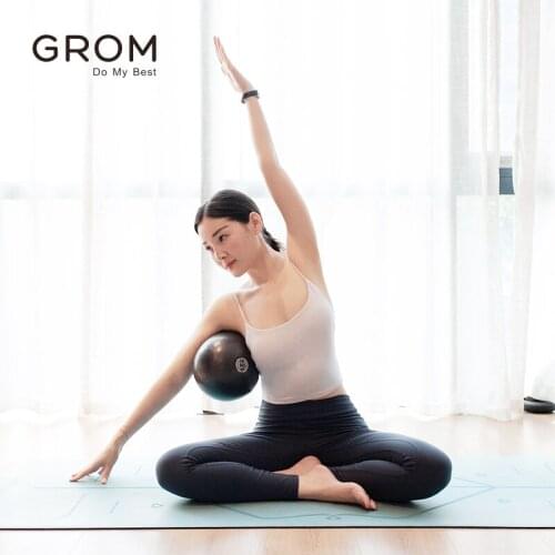 20CM PVC Mini Yoga Pilates Ball Physical Fitness Gym Sports Ball Midwifery Explosion-proof Massage Balance Exercise Core Ball