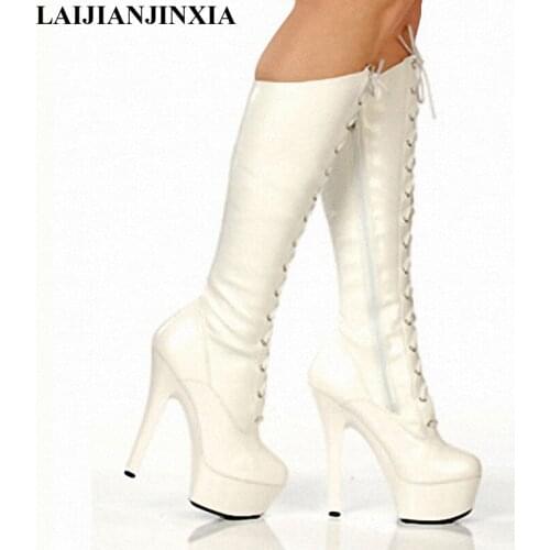 New high heels with the allure of Paris sexy pumps, CO prop super high heels, fine wedding dress Dance Shoes