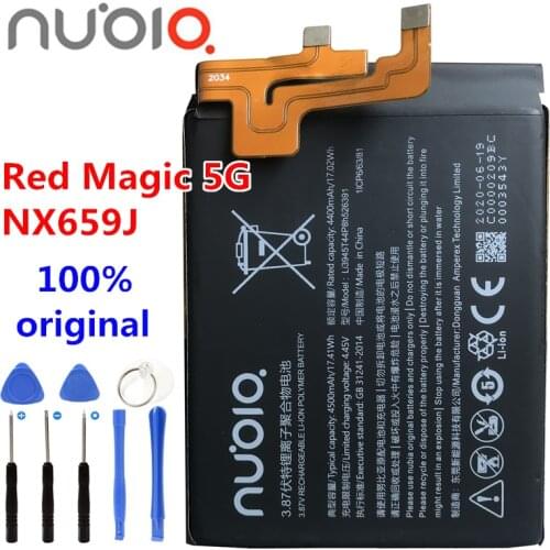 New Original 4500mAh Li3945T44P8H526391 Battery For ZTE Nubia Red Magic 5G NX659J Smartphone Batteries