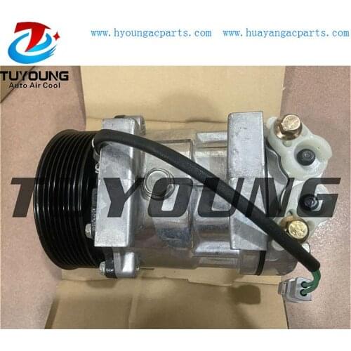 New SD7H13 U7320 Auto A/C Air Compressor For Sanden 7H13 4454 7320 Universal / Heavy Duty / AG Applications CO 7320C 14SD7320NC