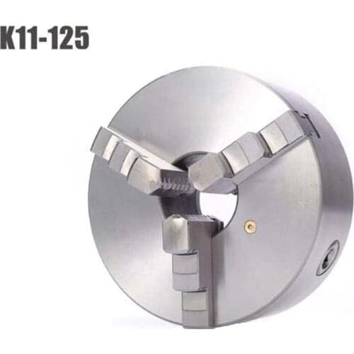 K11-125 3 jaw chuck/125MM manual lathe chuck/3-Jaw Self-centering Chuck Self Centering Lathe Milling Chuck