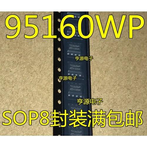10PCS M95160-WMN6TP 95160WP SOP8