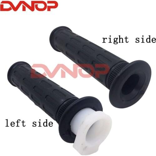 2PCS Rubber Motorcycle Throttle Cable Tube Sleeve Handle Handlebar Grip For Honda CG125 ZJ125 MX Dirt Bike