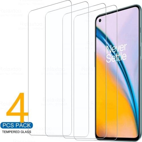 4PCS Glass For OnePlus nord2 5G Tempered Glass onepkus nord2 One Plus Nord 2 Screen Protector Safety Cover Phone Protective Film