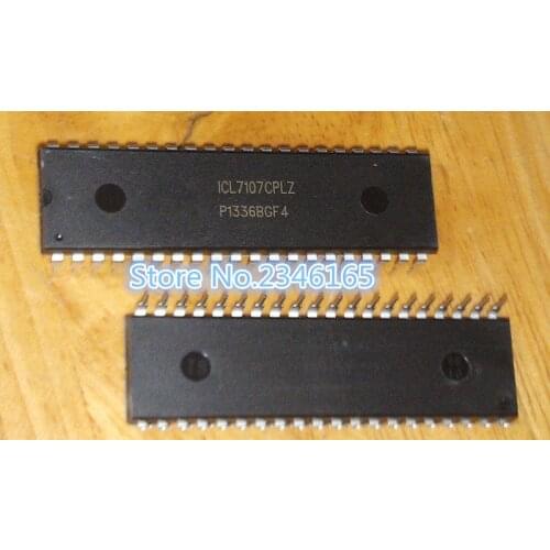 5pcs/lot Line ICL7107 ICL7107CPL ICL7107CPLZ DIP40 original authentic